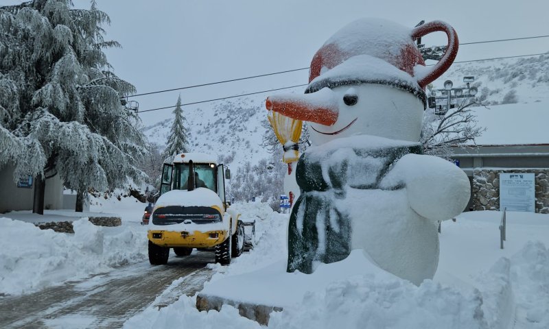 אחרי הסערה: התאריך שאתר החרמון צפוי להיפתח מחדש למבקרים