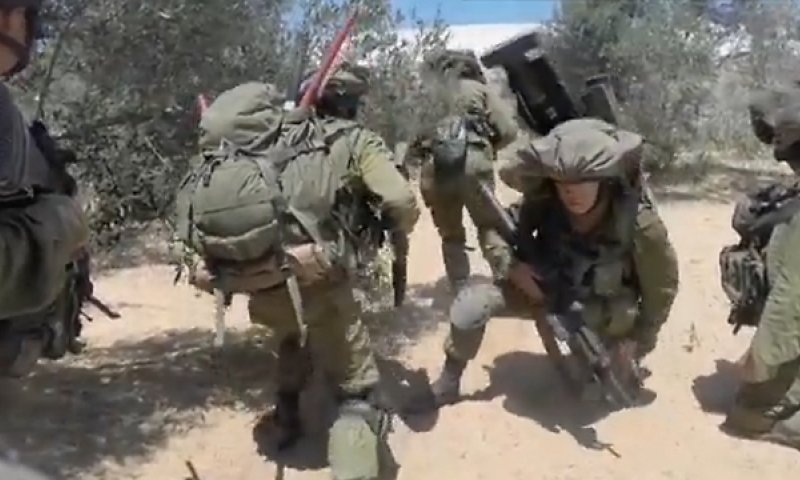 צפו בתיעוד מתוך מצלמת הקסדה של בניה שראל