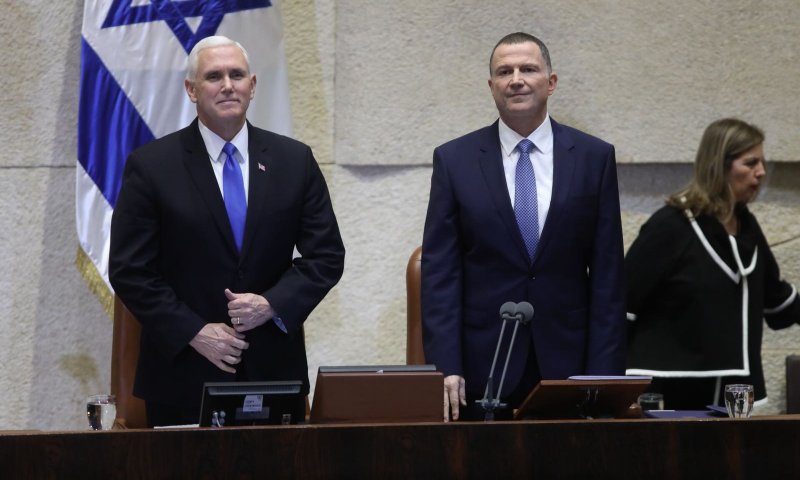 נאום פנס בכנסת: "ארה"ב עומדת עם ישראל"