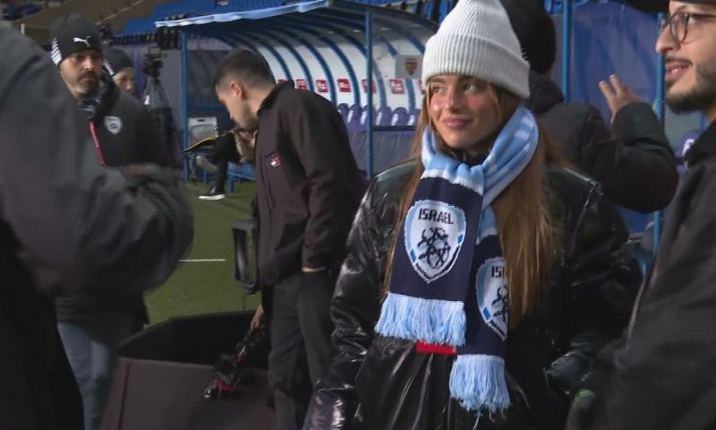 לפני המשחק מול רומניה: נועה קירל שרה את התקווה