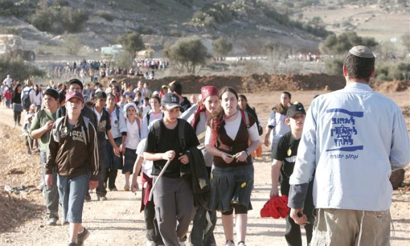 מסע פסח של בני עקיבא נדחה בשל מזג האוויר