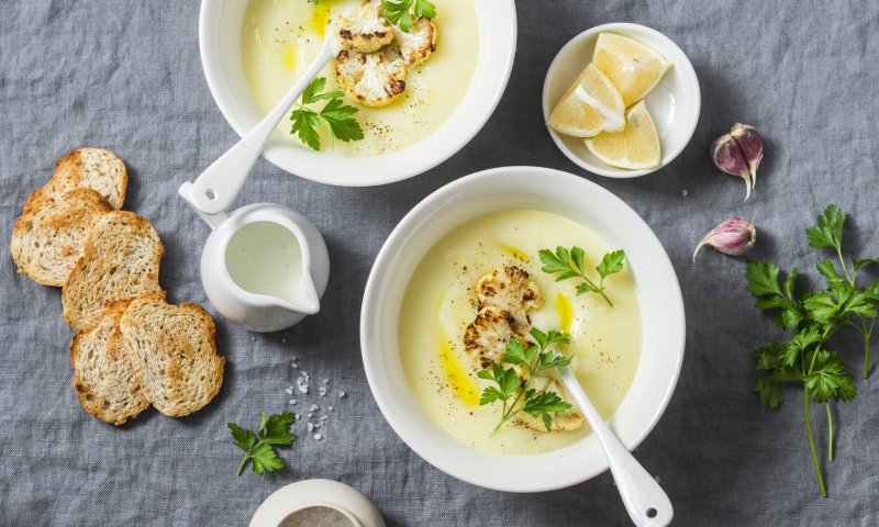 מושלם לקיץ: מרק כרובית קר ומרענן