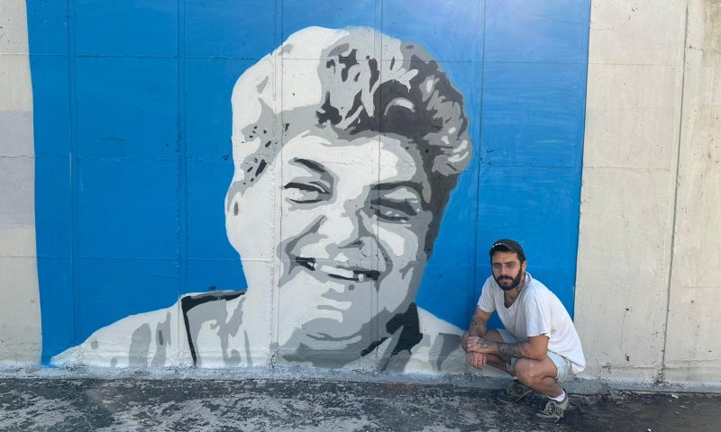 רחל מאופקים הונצחה על מקלט עירוני בחיפה