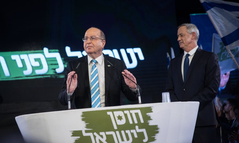 נחשפים פרטי ההסכם בין גנץ ויעלון