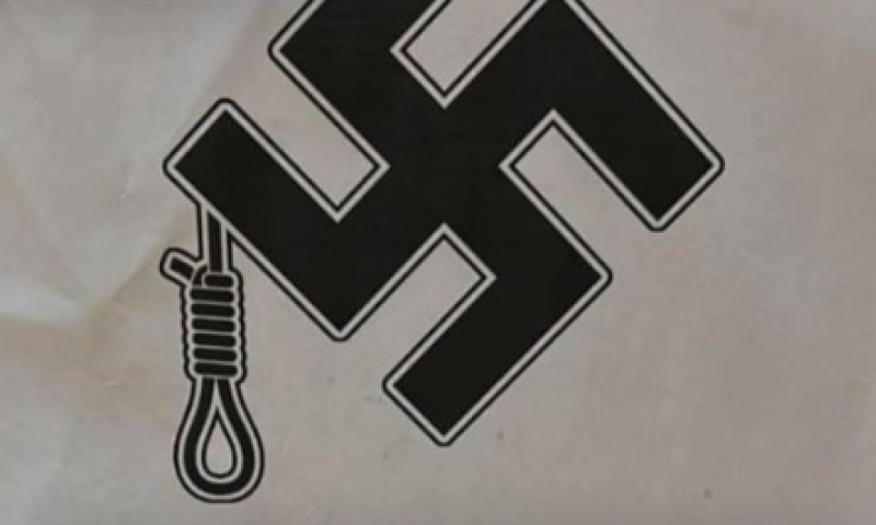 מקרה מחריד: כרזה נאצית הודבקה על גן ילדים יהודי בארה"ב