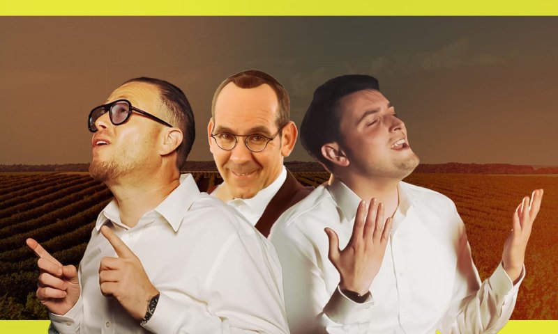 שוקי סלומון וקובי ברומר מארחים את ישי לפידות ב'שיר האמונה'