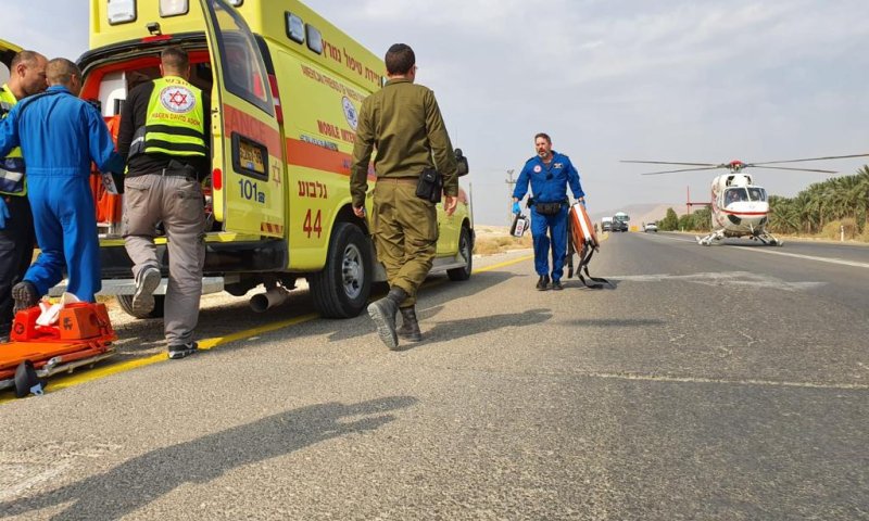 בקעת הירדן: פיצוץ פגז במחסן זיקוקים; 2 פצועים בינוני