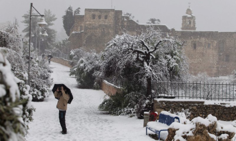התחזית: שלג כבד בהרים; בוטלו הלימודים