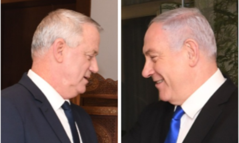 גנץ מאיים על נתניהו: הסכם תוך שעה או חקיקה נגדו