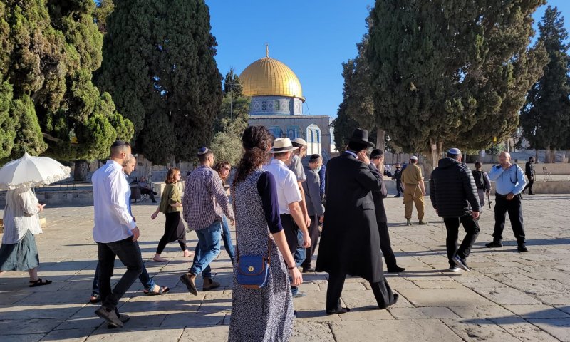 אחרי כשלושה שבועות: הר הבית נפתח לעליית יהודים