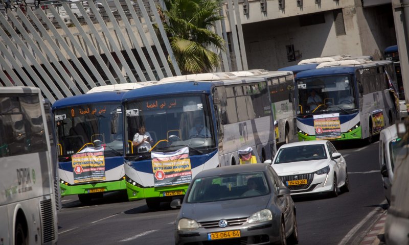עקב המצב: הופסקה התחבורה הציבורית בדרום