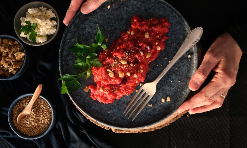 מושלם: מתכון לריזוטו סלק וגבינת פטה