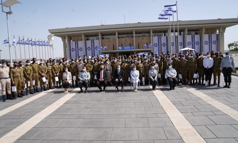 מצטייני צה"ל בכנסת: "מעוררי השראה"