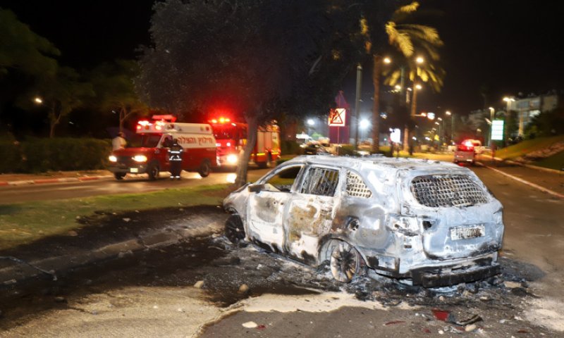 הפרעות בלוד: שר הביטחון הכריז על אירוע חירום אזרחי