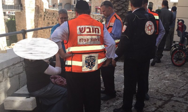 שער יפו: ערבי תקף חרדית בבקבוק זכוכית