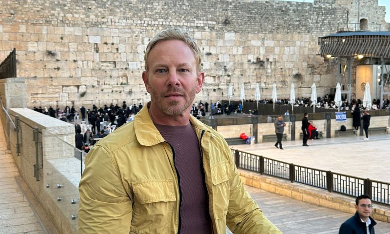 הוליווד פינת הכותל: הכוכב האמריקאי הגיע לישראל