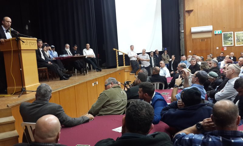 "לא נחלק את הארץ. לא לפני ולא אחרי הבחירות"