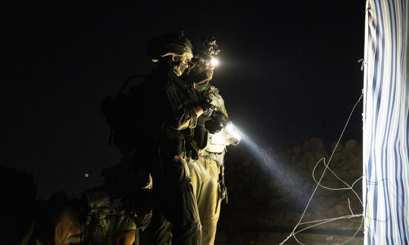 צה"ל מאשר את המבצע הלילי בסוריה: "נעצרו חשודים בקידום טרור"
