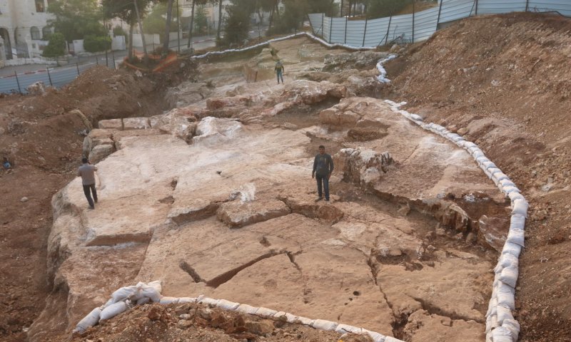 מחצבה מבית שני נחשפה בהר חוצבים בירושלים