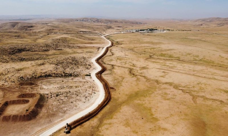 צה"ל סיים את הקמת המכשול במדבר יהודה
