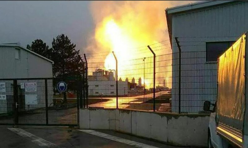 הרוג ועשרות פצועים בפיצוץ באוסטריה: צפו בתיעוד