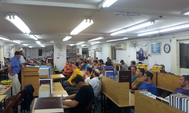 תלמידי ההסדר ציינו שנה לרצח שריה עופר הי"ד