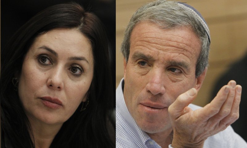 "את חגגת בהתנתקות"; "אתה הדלפת מסמכים ללפיד"