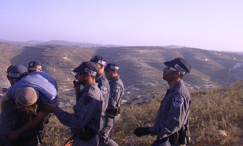 תושב יצהר סרב לציית לצו ההרחקה ונעצר