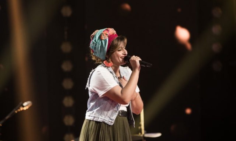 הזמרת הסרוגה סיימה את דרכה ב"&lrm;&lrm;The Voice"