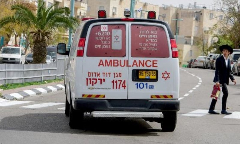 בן 7 נפל מגובה של מטר וחצי ופונה במצב בינוני לבית החולים