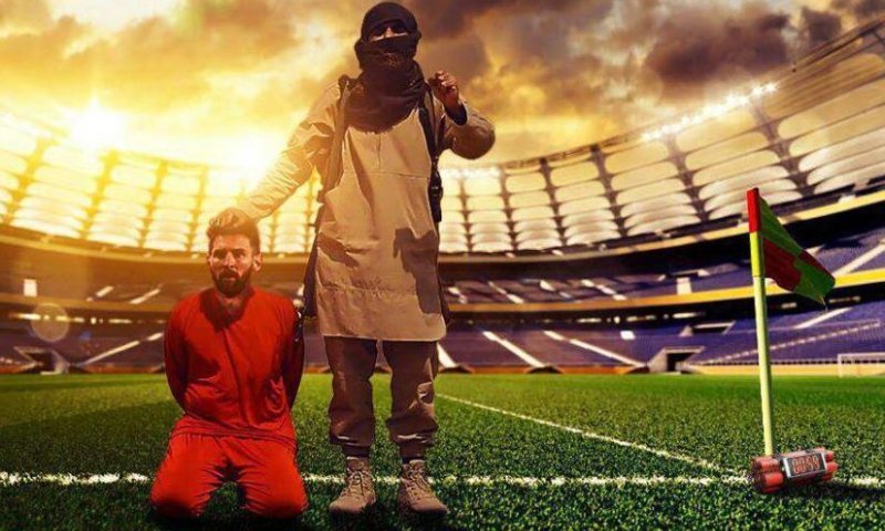 דאעש לכוכבי הכדורגל: "דמכם ימלא את האדמה"