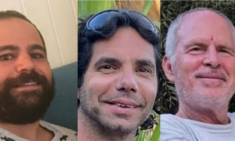 "הוכו ונכלאו בכלובים": פרטים חדשים על שבי שלושת החטופים