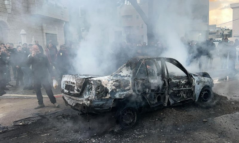 חיסול בטירה: בן 30 נהרג בפיצוץ רכב בעיר