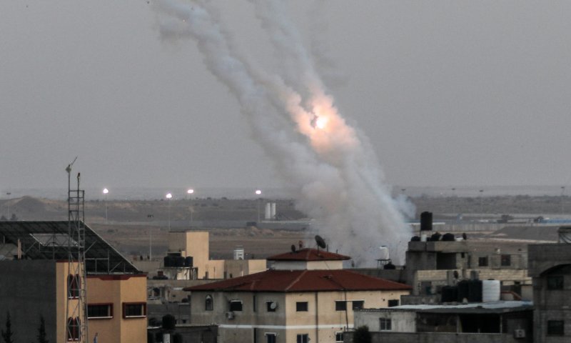 בשעה 12:00 נורה מטח כבד לגוש דן ולירושלים