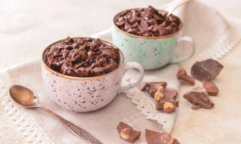 5 דקות בלבד: מתכון לעוגת שוקולד במיקרו