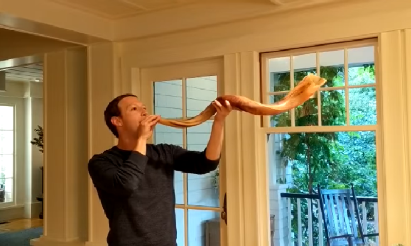 צפו: מארק צוקרברג תקע בשופר וחטף מהרשת