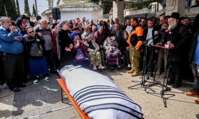 יצחק צייגר הובא למנוחות: "עשית כל כך הרבה טוב"