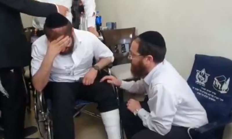 הלב נקרע | האבות שאיבדו את בניהם במירון נפגשו.צפו