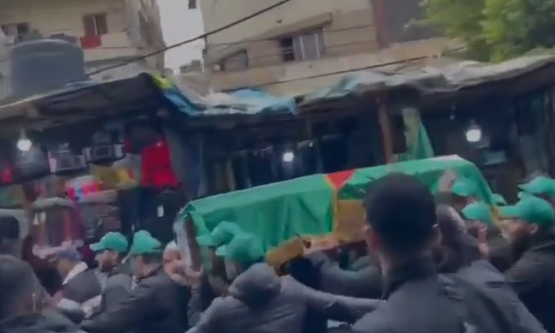 אחרי שחוסל: בכיר חמאס אל-עארורי נקבר בלבנון