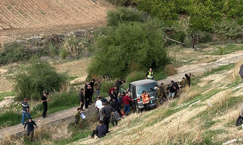 תאונת דרכים קטלנית בחמרה: הרוגה ו-4 פצועים
