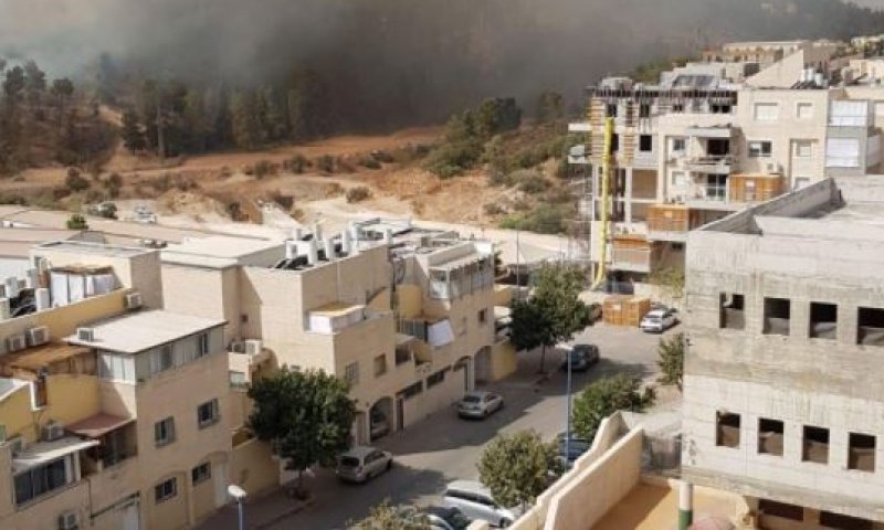 בנימין, שומרון ונוף הגליל: שריפות ענק ברחבי הארץ