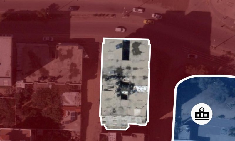 תיעוד: תקיפת מבנה של חמאס שהסווה מנהרות