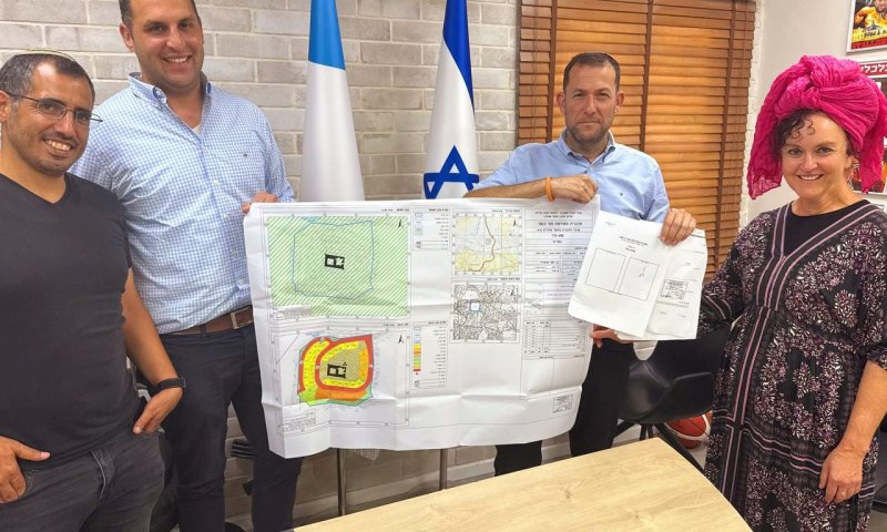 אושרה בנייתו של היישוב שפונה בתכנית ההתנתקות