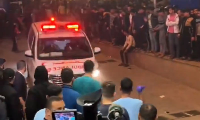 דיווח: "מישהו חשוב" פונה לבית החולים בעזה