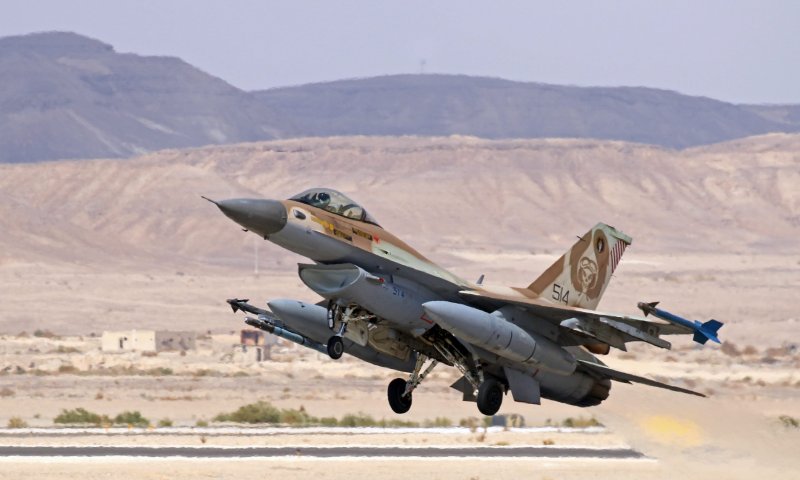 מטוסי חיל האוויר יירטו כטב"מ מכיוון מזרח