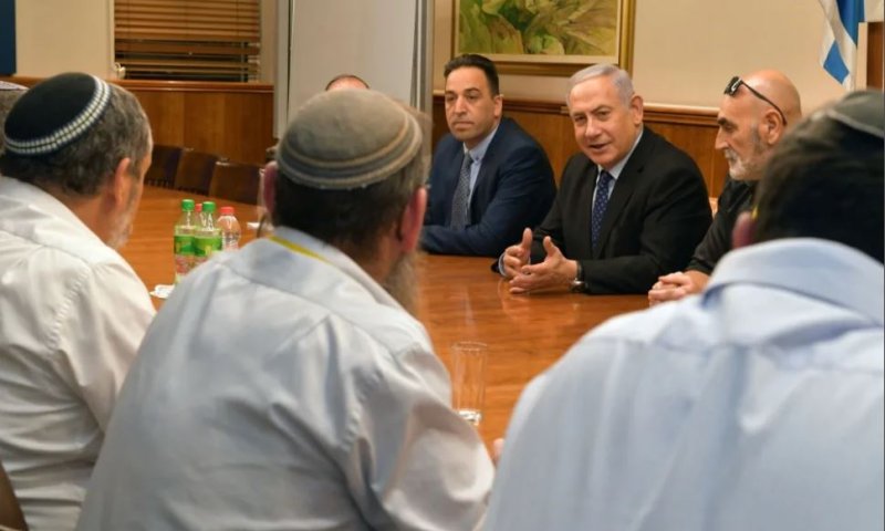 הפיצול ביו"ש: ראשי מועצות במכתב תמיכה בנתניהו