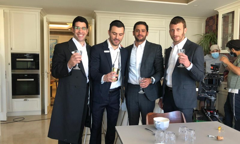 צפו: כך פתחו 'השבאבניקים' את הצילומים לעונה החדשה