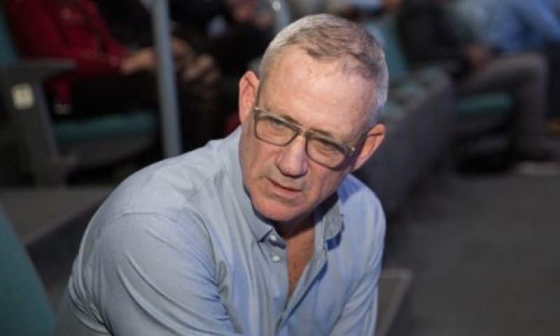 צפו: גנץ חושף את עמדתו על ההתיישבות ביו"ש