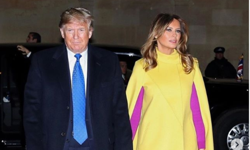 הטרנד הבא? מלניה טראמפ בשילוב צבעים הזוי במיוחד