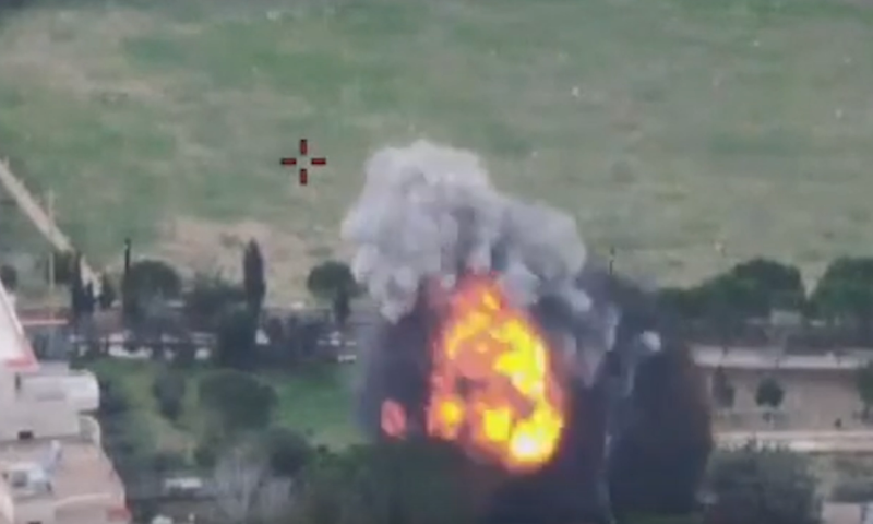 אש בצפון: צה"ל תקף עמדות של חיזבאללה בלבנון